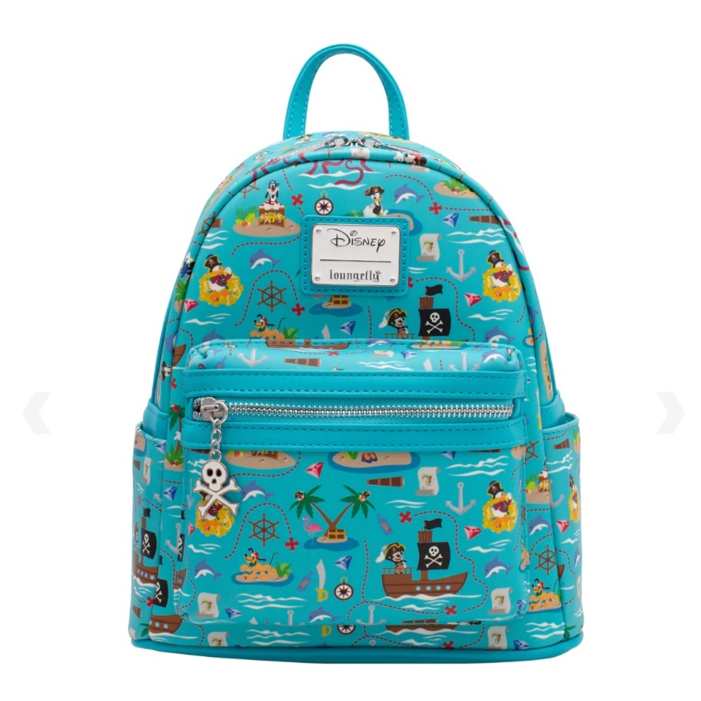 NWT Loungefly Disney Pirates 🏴‍☠️ mini backpack